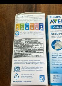 2 New Philips Avent Feeding Bottle