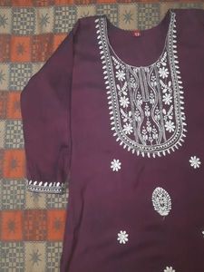 Elegant Embroidered Kurta