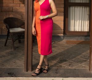 Beautiful Double Color Dress