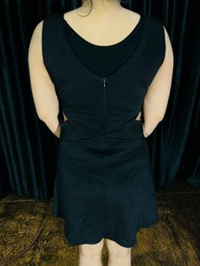 Side Cut Midi Dress