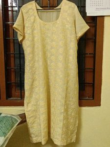 Floral Embroidered Kurti