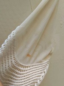 White Sheer Net Top