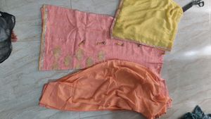Suit, Salwar And Dupatta (3peice Set)