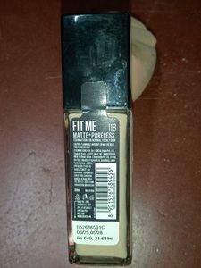 MAYBELLINE NEW YORK FIT ME FOUNDATION IN SHADE 118
