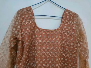 Beautiful Kurti With Embroidery
