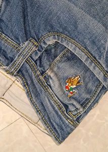 2 comb Blue Denim Jeans