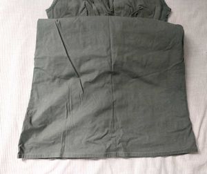 Chic Olive Gray Dress