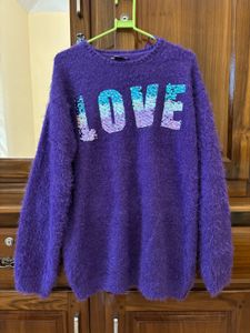 Womens Purple Sweatshirt