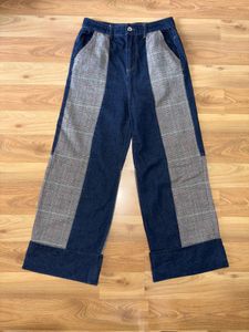 Y2K Vero Moda Unique Patchwork Jeans