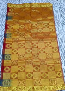 multi colour saree