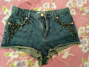 High-quality Denim Hotpant
