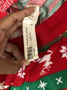 Fammy Jammies Red &amp; Green Leggings