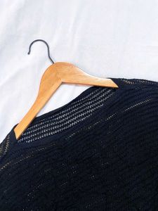 Pinterest Black Knit Top D