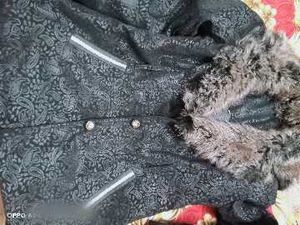 Girls&#39; Stylish Black Coat