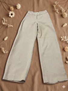 Wide Leg Linen Blend Pants