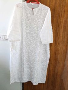 Embroidery Kurta Set With Kashmiri Dupatta