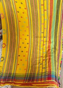 Kala Cotton Kutch Bhujodi Saree