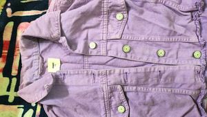 Purple Denim Jacket - MAX