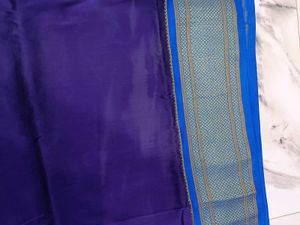 Royal blue Paithani