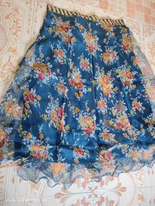 Semi_stiched Lehenga With Dupatta