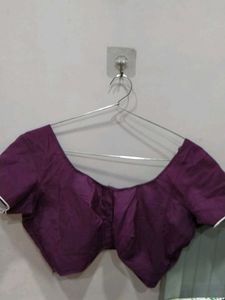 Elegant Purple Blouse
