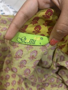 Printed Sleeveless Top