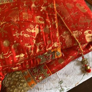 Exclusive Designer  lahanga Red size 40