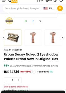 Urban Decay Naked2 Palette