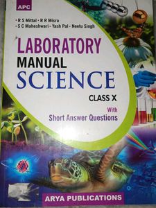 Laboratory Manual Science Class X