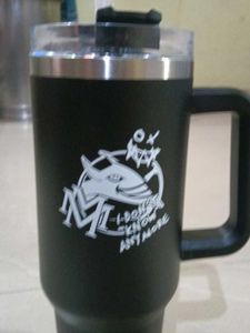 Black Travel Mug
