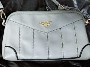 Light Grey Crossbody Bag