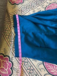 Teal Colour Kurta Sharara Set Size M