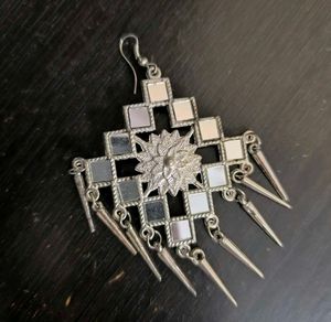 Silver Statement Earrings