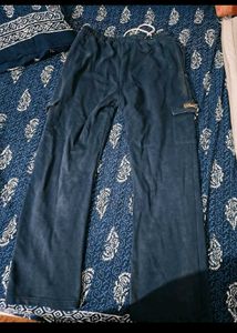 Navy Blue Cargo Pants (colour faded)