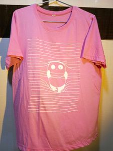 Cute Pink Graphic Tee