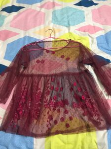 Floral Embroidered Top