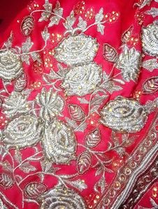 Very Heavy Embroidered Red Suite