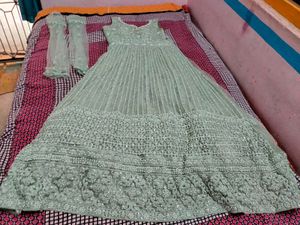 Embellished ethnic gown
