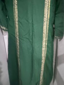 Green Embroidered Kurti