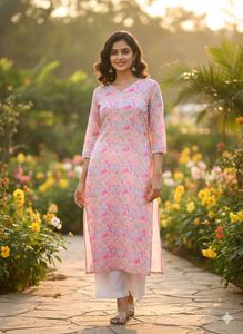 Floral Print Kurti