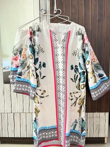 Arabian/ Kashmiri Floral Print Kurta Co-ord Set