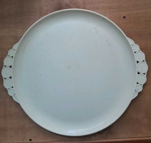 Decorative Serving Tray &amp; Churning Stick/Kadagolu