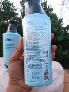 2 Pack ❤️ Plum Coconut Milk &amp; Peptide Hair Shampoo