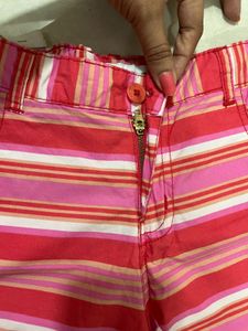 Shorts With Vibrant Colour