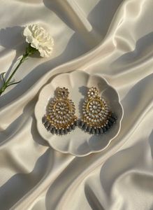 Kundan Chandbali Earrings