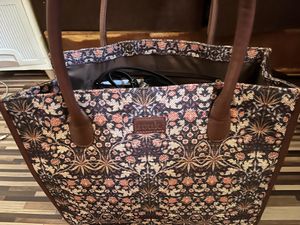 Book Tote By Zouk With Kashmiri Bliss Print