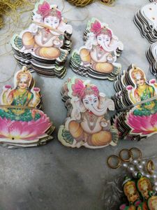 🥰Diwali Special 🥰 6 Ganesh Lakshmi MDF Cutouts