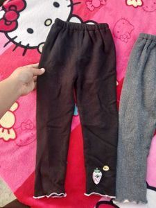 Cute Girl&#39;s Leggings (Set of 2)