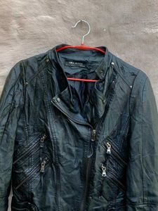 Lika rulla leather jacket  Black Biker
