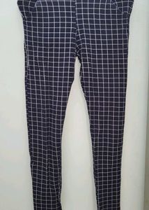 Formal Checkered Business Trouser